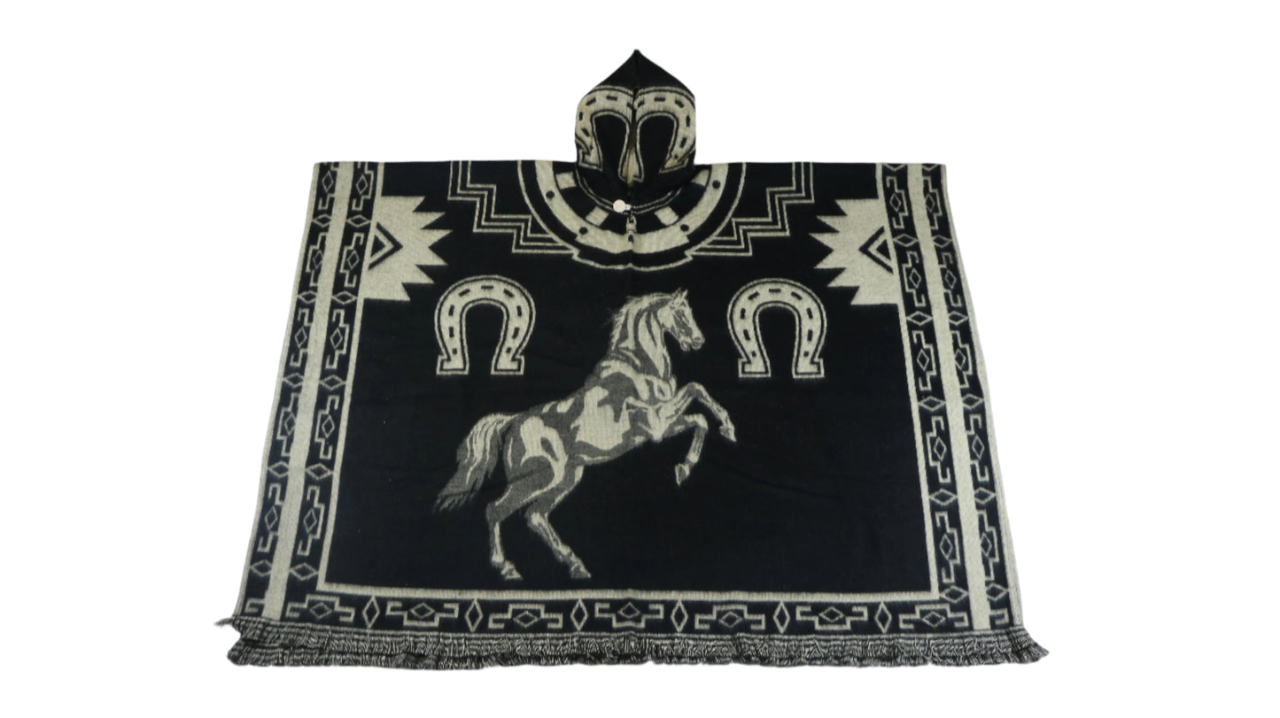 Horseshoe Luck Poncho