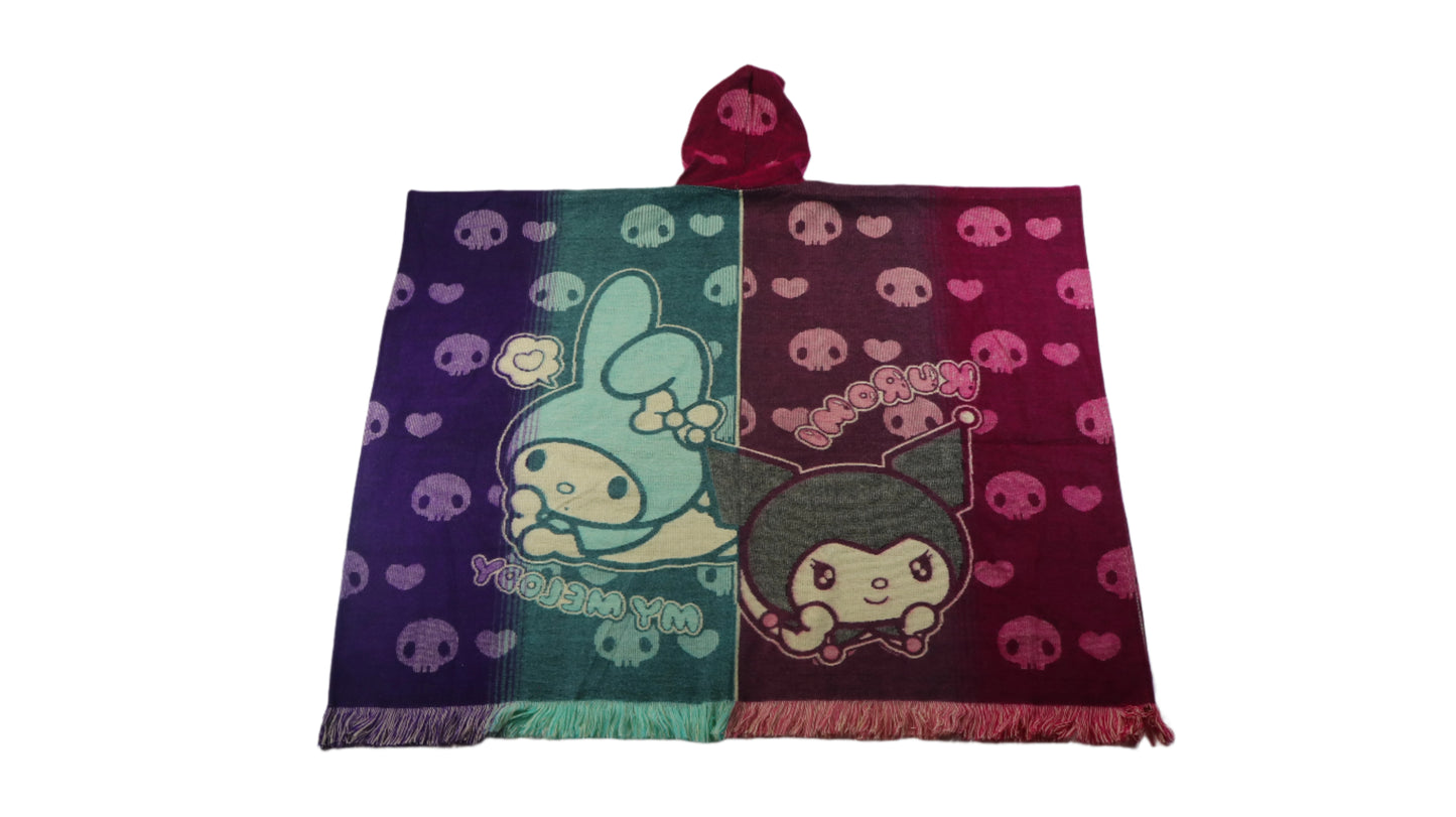 Melody & Kuromi Magic Poncho