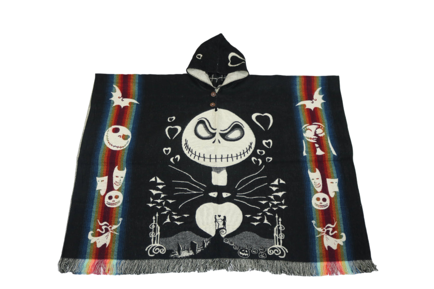 Skellington Poncho