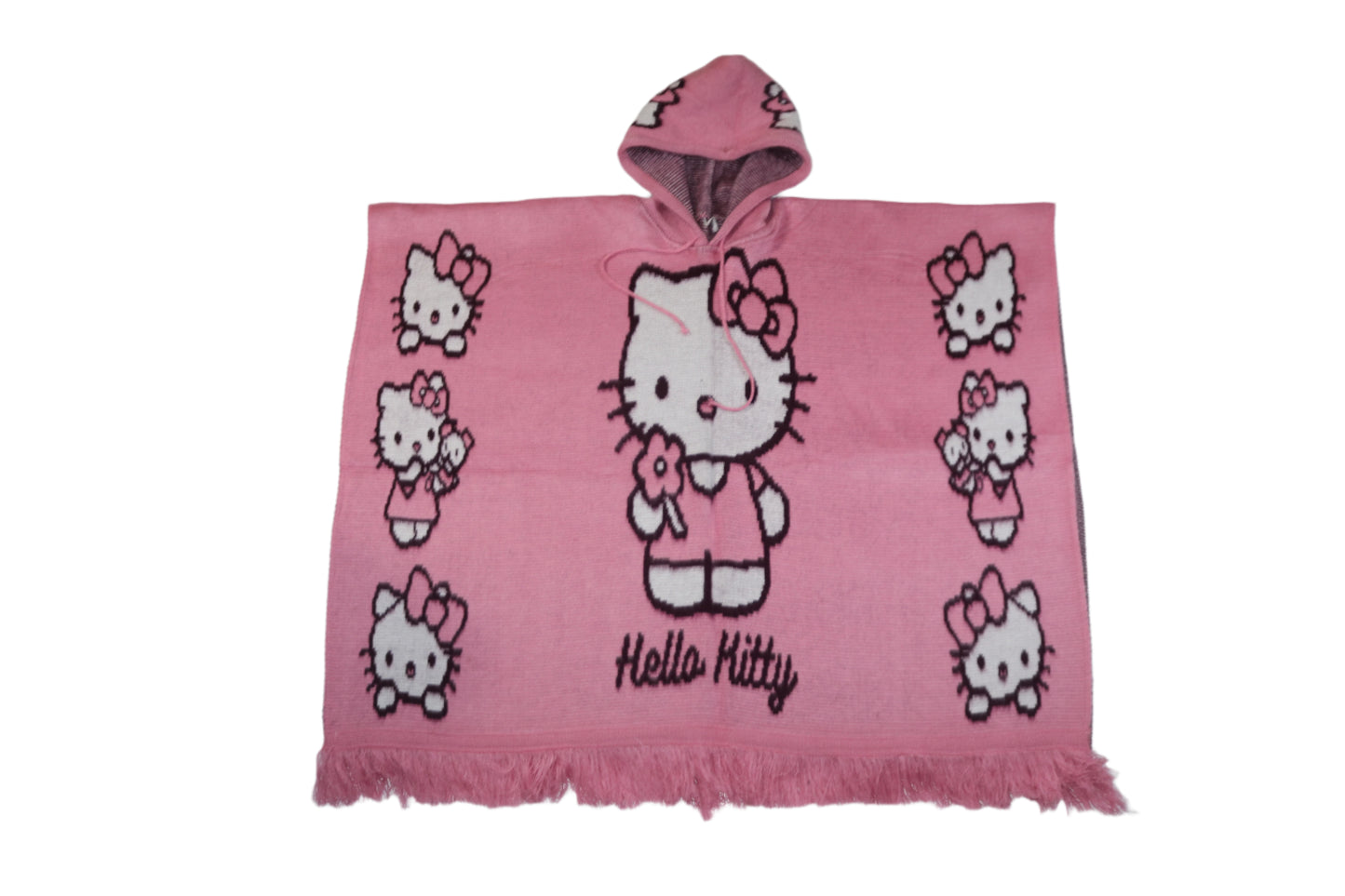 Pink Purrfection Poncho