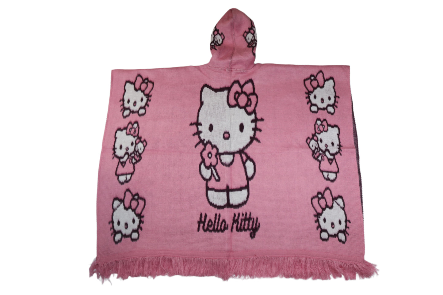 Pink Purrfection Poncho