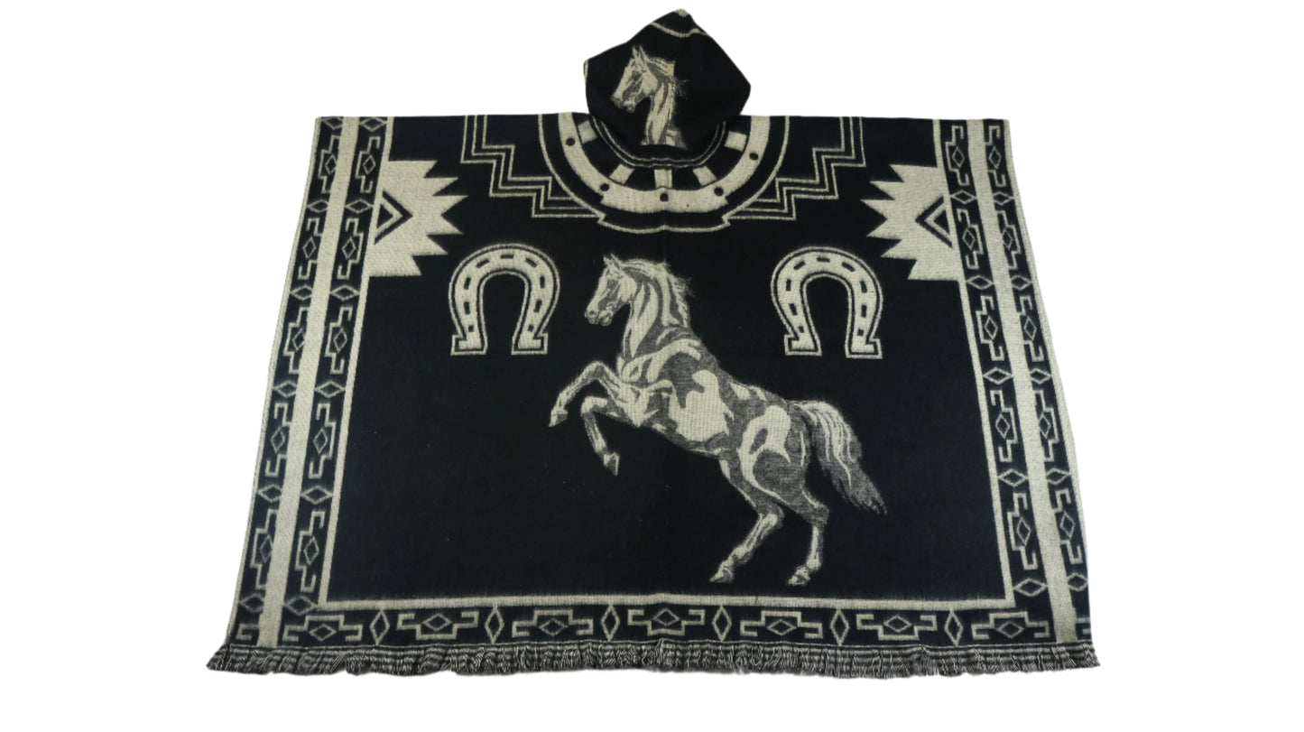 Horseshoe Luck Poncho